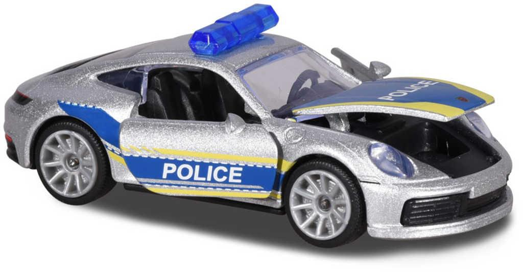 MAJORETTE Auto Porsche 911 Carrera S Deluxe 1:64 kov 6 druhů
