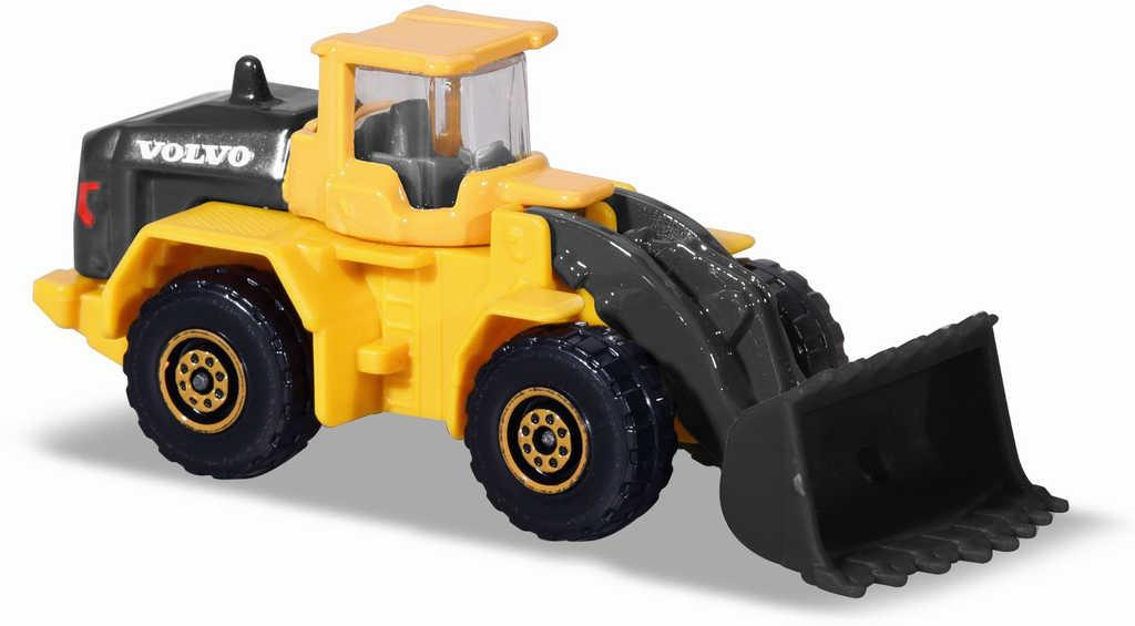 MAJORETTE Auto Volvo 8cm kovové pracovní 6 druhů na kartě