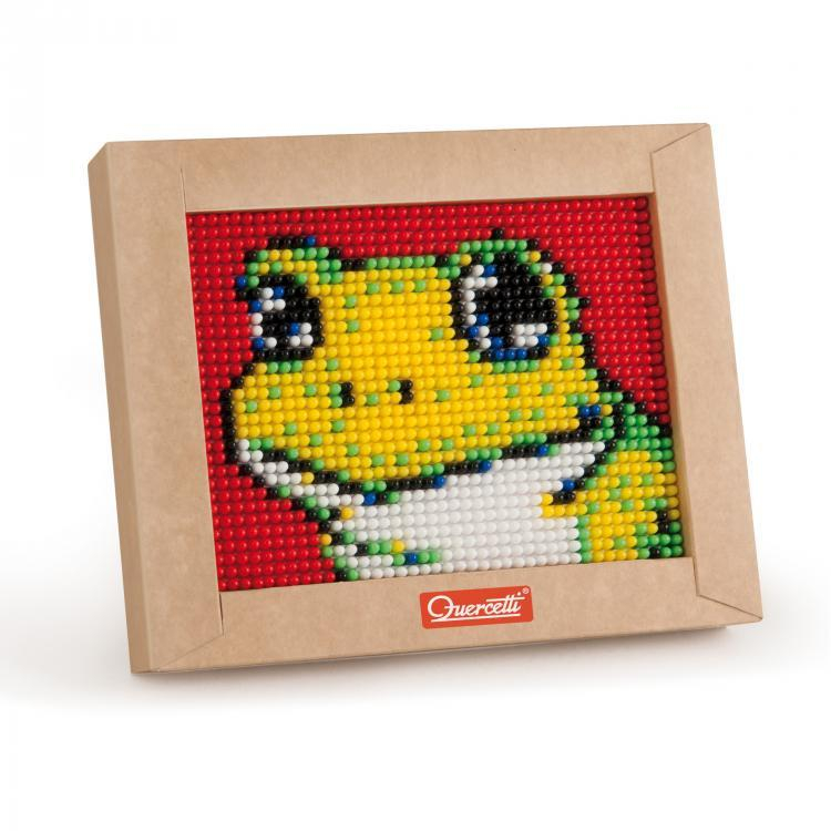 Quercetti 00823 Mini Pixel Art - žába